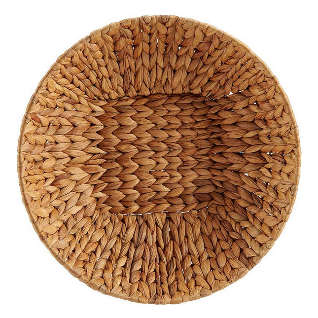 Korb Metall Braun Wasserhyazinthe (34 x 9 x 34 cm)