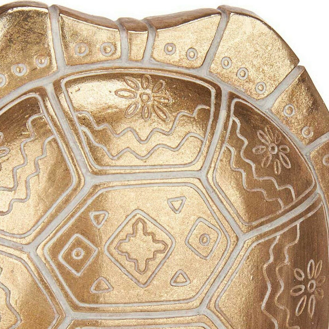Deko-Figur Tortoise Gold Polyesterharz (17,5 x 36 x 10,5 cm)