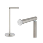 Toilettenpapierrollenhalterung Metall Silberfarben (54 cm)