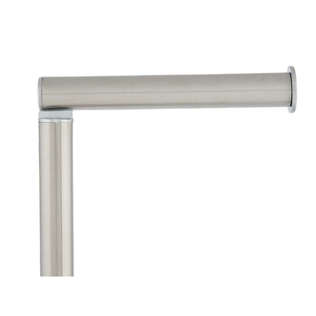 Toilettenpapierrollenhalterung Metall Silberfarben (54 cm)