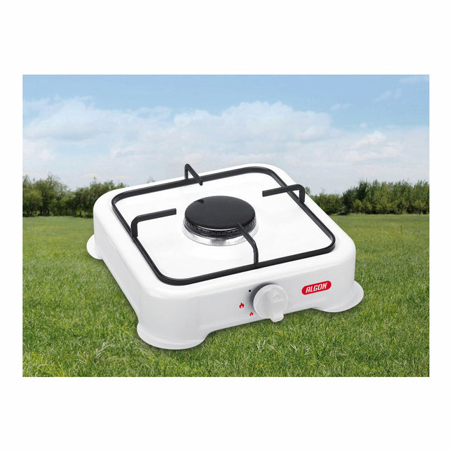 Gaskocher Algon 2,2 kW G30 Weiß 26,5 x 26,5 x 6 cm (26,5 x 26,5 x 6 cm)