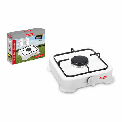 Gaskocher Algon 2,2 kW G30 Weiß 26,5 x 26,5 x 6 cm (4 Stück) (26,5 x 26,5 x 6 cm)