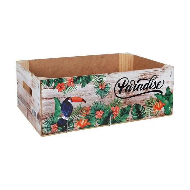 Untersetzer Confortime Paradise Holz Tropical 29,5 x 19,5 x 10,4 cm (12 Stück)
