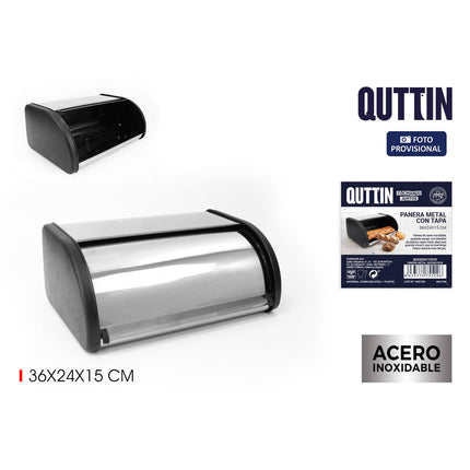 Brotkorb Quttin Metall 36 x 24 x 15 cm