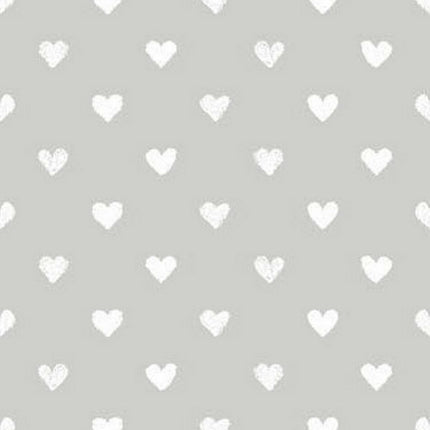 Wiegenschützer Cool Kids Hearts (60 x 60 x 60 + 40 cm)