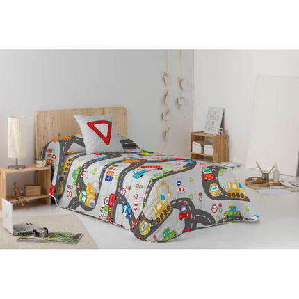 Wendbare Tagesdecke Scalextric Cool Kids 180 x 260 cm