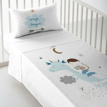Bettwäsche-Set für Babybetten Haciendo el Indio Magic Dragon