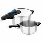 Topf Monix M570005 (2 pcs) Edelstahl Metall 6 L