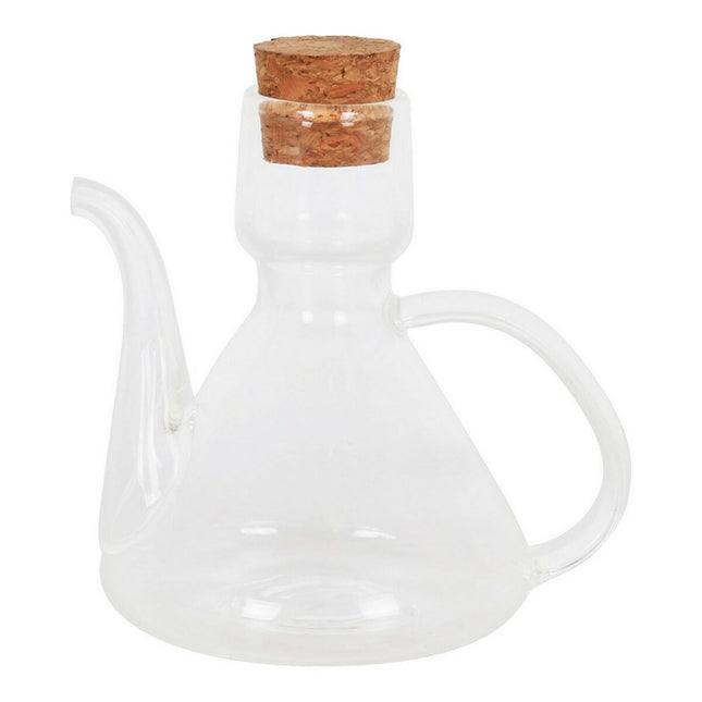 Ölfläschchen La Mediterránea Bell Borosilikatglas mit Deckel (125 cc)