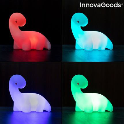 LED-Dinosaurierlampe, vielfarbig Lightosaurus InnovaGoods IG815318 (Restauriert A)