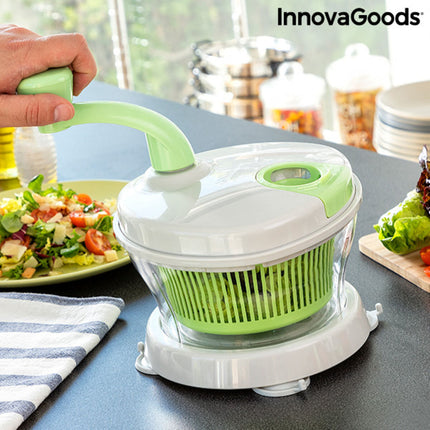 4 in 1 Schleuder, Schneidwerk und Rührgerät mit Zubehör und Rezepten Chopix InnovaGoods V0103292 (Restauriert A)