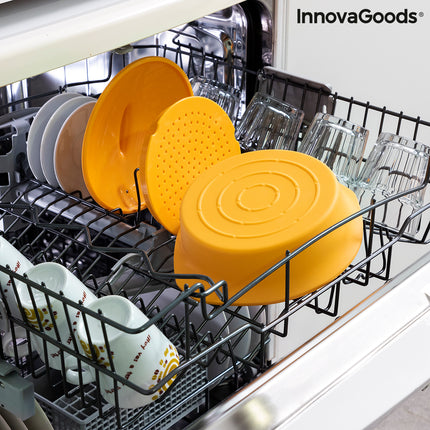 Multifunktionsdampfgarer aus Silikon mit Rezepten Silicotte InnovaGoods (Restauriert A)