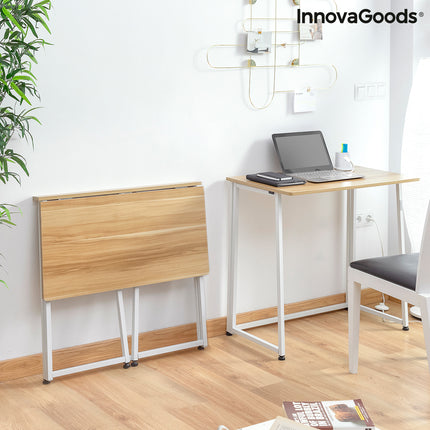 Klappschreibtisch Dolenkaf InnovaGoods Weiß (Restauriert A)