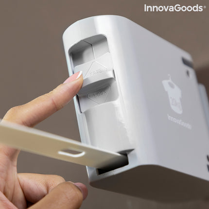 Einziehbare Wäscheleine Raclox InnovaGoods Schwarz Grau ABS Kunststoff (Restauriert A+)