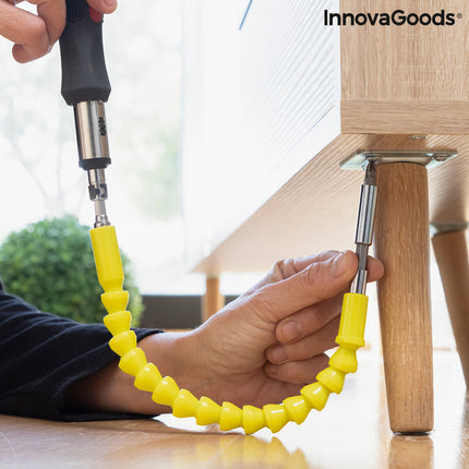 Biegsame magnetische Schraubendreherverlängerung mit Zubehör Drillex InnovaGoods 1 Stücke (Restauriert A+)