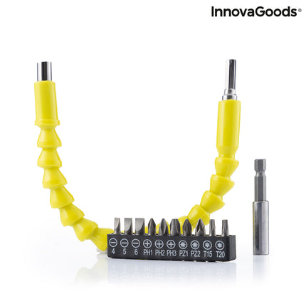 Biegsame magnetische Schraubendreherverlängerung mit Zubehör Drillex InnovaGoods 1 Stücke (Restauriert A+)