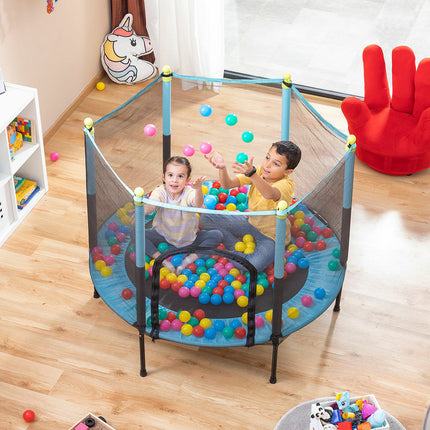 Kindertrampolin mit Sicherheitsnetz Kidine InnovaGoods (Restauriert A)