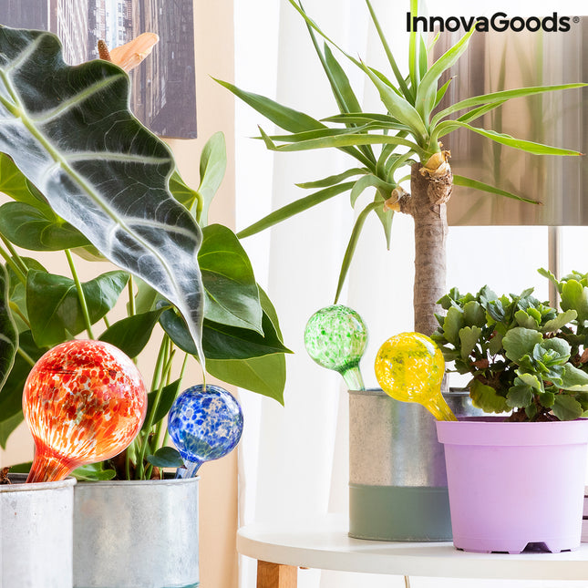 Automatische Bewässerungsballons Ballwooters InnovaGoods 4 Stück