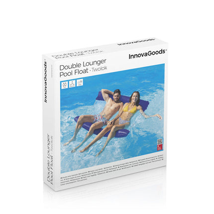 Doppel-Wasserhängematte für den Pool Twolok InnovaGoods (Restauriert A)