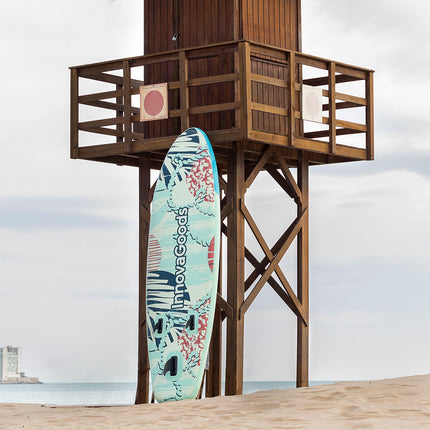 Aufblasbares Paddel-Board mit Zubehör Milos InnovaGoods 10' 305 cm