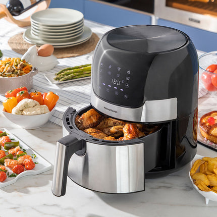 Fritteuse ohne Öl InnovaGoods Fryinn 3500 Schwarz Edelstahl 1400 W 3,5 L