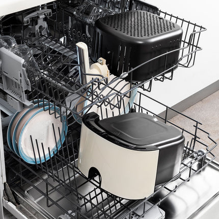 Fritteuse ohne Öl InnovaGoods Vynner Pro 5500 Edelstahl Creme 1700 W 5,5 L