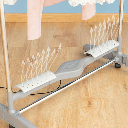 Klappbarer Elektro-Wäscheständer mit natürlicher Luftzirkulation Dryllon InnovaGoods 12 Stangen 24 W (Restauriert A)