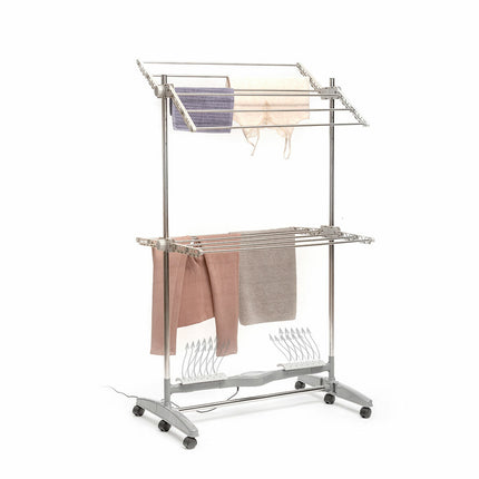 Klappbarer Elektro-Wäscheständer mit natürlicher Luftzirkulation Dryllon InnovaGoods 12 Stangen 24 W (Restauriert A)