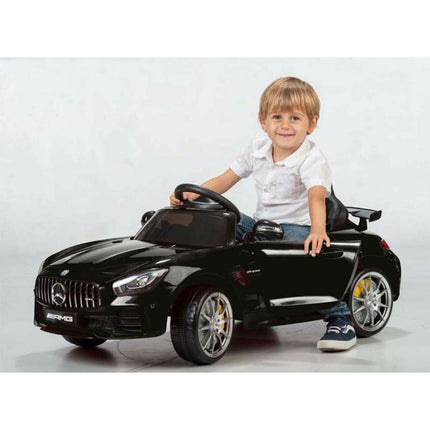 Elektroauto für Kinder Mercedes Benz AMG GTR 12 V Schwarz