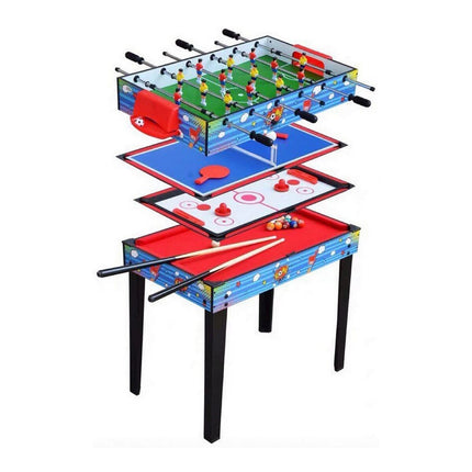 Multispiel-Tisch 4 in 1 (94 x 50,5 x 73,5 cm)