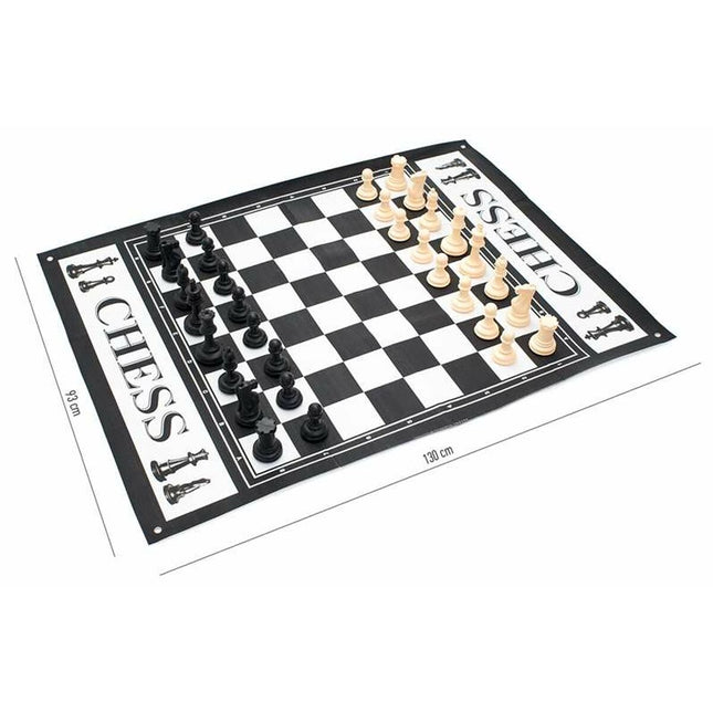 Schach Riese Außenbereich 130 x 93 cm