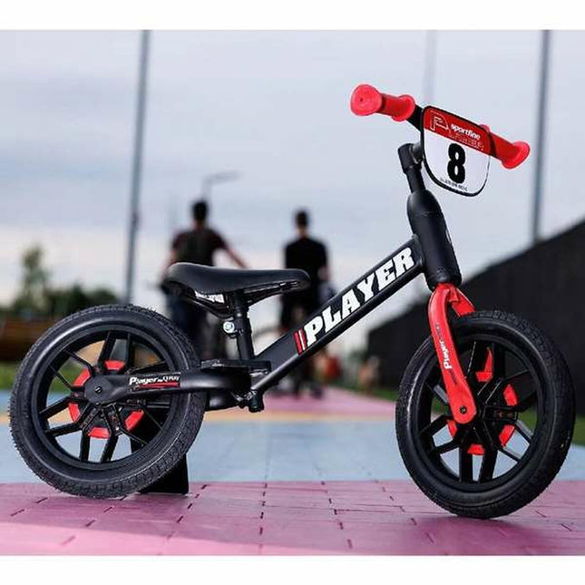Kinderfahrrad New Bike Player Lichter Rot 10"