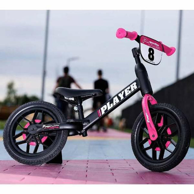 Kinderfahrrad New Bike Player Lichter Rosa 10"