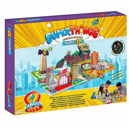 3D Puzzle SuperThings Kaboom City 40 x 57 x 75 cm