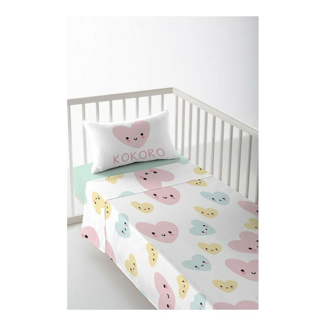 Oberes Betttuch für Kinderbett Cool Kids Kokoro 120 x 180 cm (80 cm Babybett)