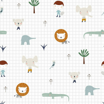 Steppdecke Haciendo el Indio Jungle 200 x 260 cm