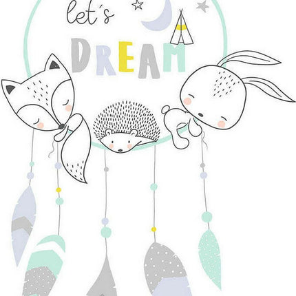 Steppdecke Cool Kids Let'S Dream 200 x 260 cm
