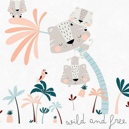 Steppdecke Cool Kids Wild And Free 180 x 260 cm