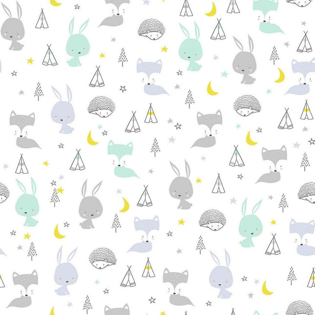 Bettbezug für Babybett Cool Kids Let'S Dream Reversibel 100 x 120 + 20 cm 60 cm Babybett