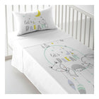 Oberes Betttuch für Kinderbett Cool Kids Let'S Dream A 120 x 180 cm (80 cm Babybett)