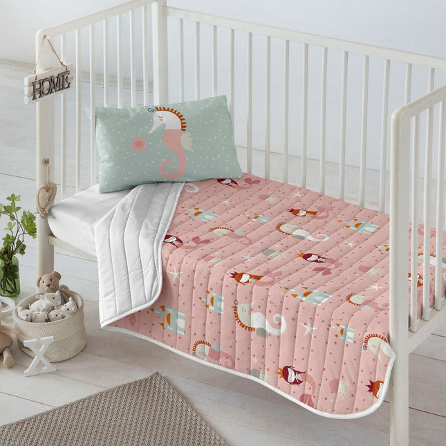 Steppdecke Haciendo el Indio Seahorse 100 x 130 cm