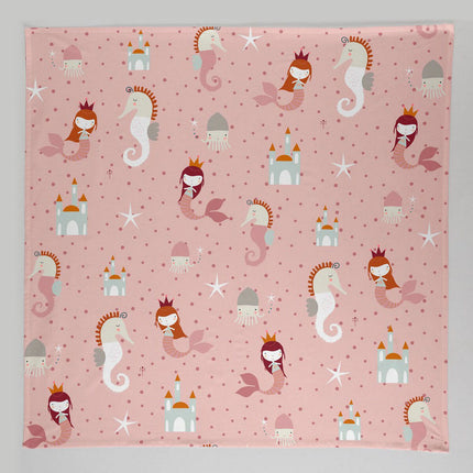 Musselin Haciendo el Indio Seahorse (120 x 120 cm)