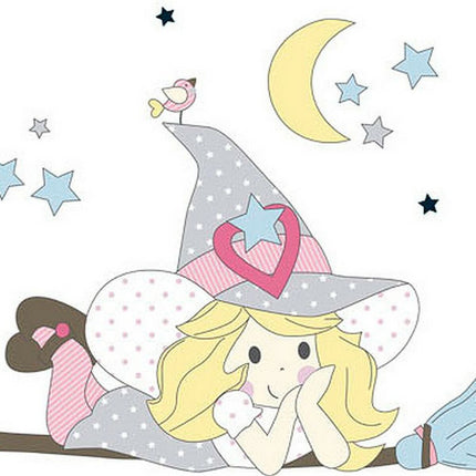 Steppdecke Cool Kids Witch 180 x 260 cm