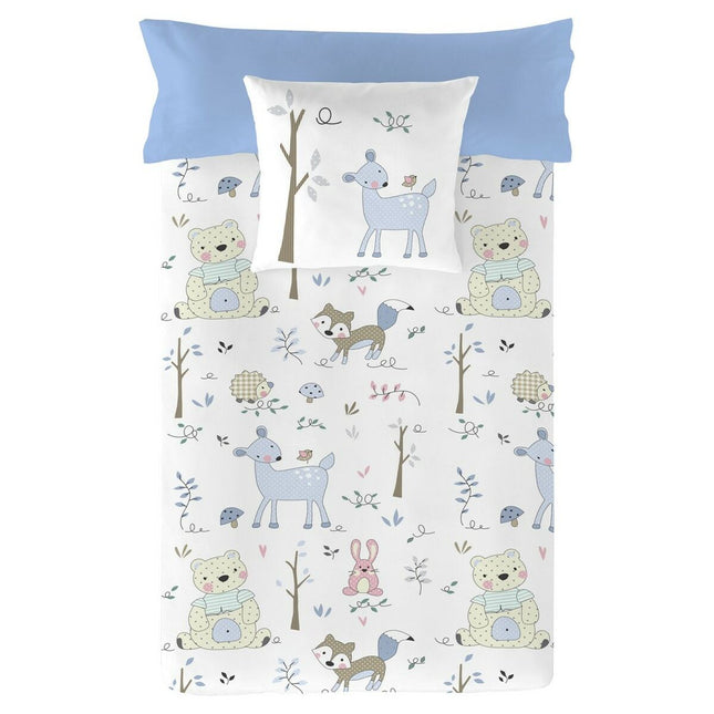 Bettdeckenbezug Cool Kids Forest Einzelmatratze (150 x 220 cm)