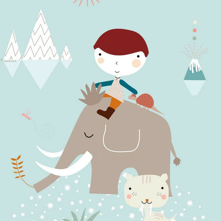 Bettdeckenbezug Haciendo el Indio Ice Age Reversibel Einzelmatratze (150 x 220 cm)