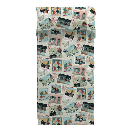 Steppdecke Cool Kids Postcards 180 x 260 cm