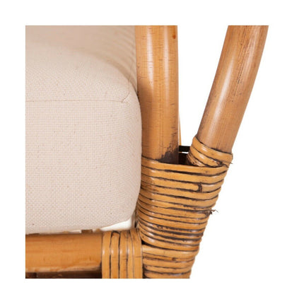 Sessel 77,5 x 64 x 94 cm natürlich Rattan