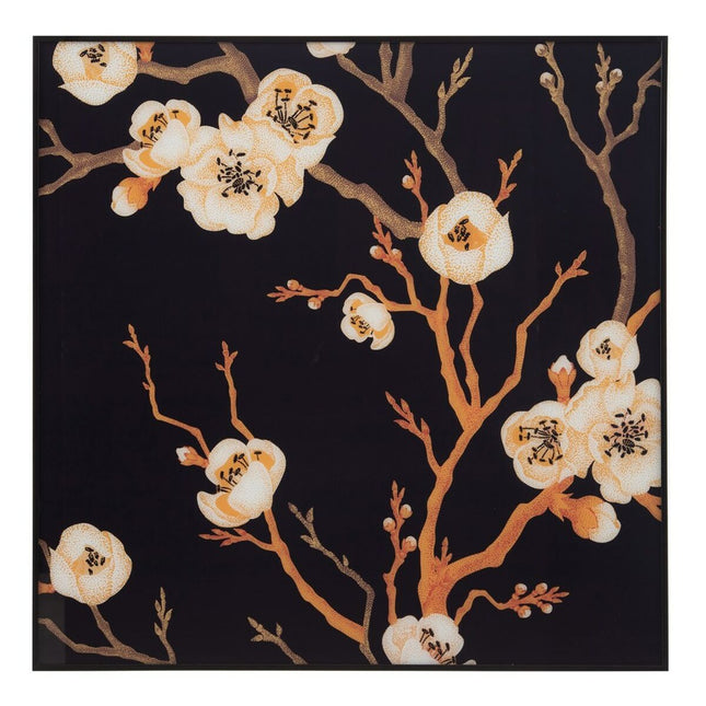 Leinwand 80 x 2,5 x 80 cm Blomster