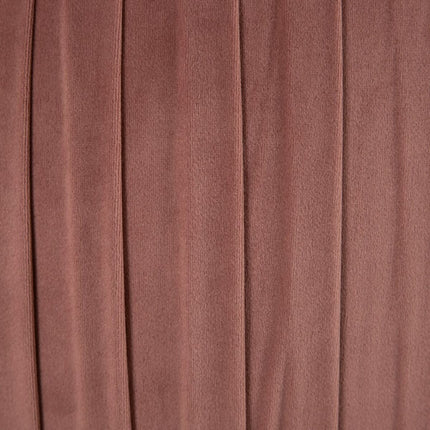 Puff synthetische Stoffe Rosa Holz 43 x 43 x 42 cm