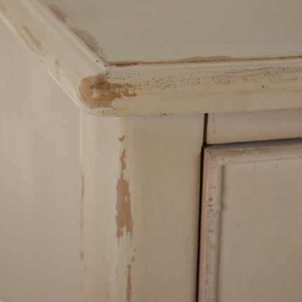 Kommode 104 x 53 x 79 cm Creme Tannenholz